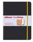 CoolNotes, Notizbuch, groß, Black/Argyle Orange