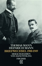 Man, Mann, Heinrich Mann, Thoma Mann, Thomas Mann, Han Wysling... - Briefwechsel 1900-1949
