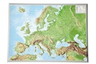 Mario Engelhardt, André Markgraf - Europa, Reliefkarte, Klein. Europe