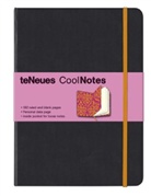 CoolNotes, Notizbuch, groß, Black/Victoria Orange