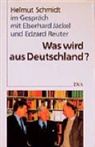 Eberhard Jäckel, Edzard Reuter, Helmut Schmidt - Was wird aus Deutschland?