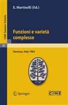 E. Martinelli - Funzioni e varietà complesse