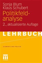 Blu, Sonj Blum, Sonja Blum, Schubert, Klaus Schubert - Politikfeldanalyse