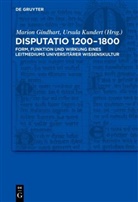 Mario Gindhart, Marion Gindhart, Kundert, Kundert, Ursula Kundert - Disputatio 1200-1800
