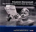 Friedrich Dürrenmatt - Die Panne und eine kurze Rede des Autors (Audiolibro)