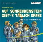 Oliver Hassencamp, Rufus Beck - Auf Schreckenstein gibt's täglich Spaß, 3 Audio-CDs (Audiolibro)