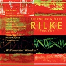 Rainer M. Rilke, Rainer Maria Rilke, Ben Becker, Clueso, Hannelore Elsner, Tim Fischer... - Rilke Projekt. "Weltenweiter Wandrer", 1 Audio-CD (Audio book)