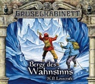 H. P. Lovecraft, Uli Krohm, Reiner Schöne - Gruselkabinett - Berge des Wahnsinns, 2 Audio-CD (Hörbuch)