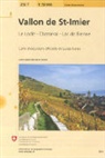 Bundesamt für Landestopografie swisstopo, Bundesam für Landestopografie swisstopo, Bundesamt für Landestopografie swisstopo - Landeskarte der Schweiz: Vallon de St-Imier