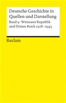 Hein Hürten, Heinz Hürten, Rainer Müller - Deutsche Geschichte in Quellen und Darstellung. Bd.9