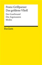 Franz Grillparzer, Helmu Bachmaier, Helmut Bachmaier - Das goldene Vließ. Der Gastfreund. Die Argonauten. Medea