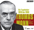 Hermann Kurzke, Thomas Mann, Hanns Zischler - Die Tagebücher, 1918 bis 1955, 12 Audio-CD (Hörbuch)