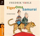 Fredrik Vahle - Tiger Oma Samurai, Audio-CD (Hörbuch)