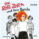 Kurt Held, Carmen-Maja Antoni, Jennipher Antoni, Volkmar Kleinert, Udo Kroschwald - Die rote Zora und ihre Bande, Audio-CD (Audiolibro)