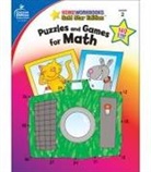 Carson Dellosa Education, Carson-dellosa, Carson-Dellosa Publishing - Puzzles and Games for Math, Grade 2: Gold Star Edition Volume 15