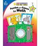 Carson Dellosa Education, Carson-dellosa, Carson-Dellosa Publishing - Puzzles and Games for Math, Grade 2: Gold Star Edition Volume 15