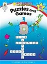 Carson-dellosa, Carson-Dellosa Publishing - Puzzles and Games, Grade 2: Gold Star Edition