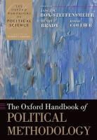 BOX STEFFENSMEIER JANET M BRADY, Janet M Box-Steffensmeier, Janet M. Box-Steffensmeier, Janet M. (Vernal Riffe Professo Box-Steffensmeier, Janet M. Brady Box-Steffensmeier, Janet M Box-Steffensmeier... - Oxford Handbook of Political Methodology
