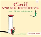 Erich Kästner, Jan P Pflug, Walter Trier, Rainer Strecker, Walter Trier - Emil und die Detektive, 3 Audio-CD (Hörbuch)