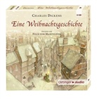 Charles Dickens, P J Lynch, Jan P Pflug, P. J. Lynch, Felix von Manteuffel, Richard Zoozmann - Eine Weihnachtsgeschichte, 3 Audio-CDs (Audio book)