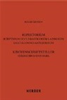 Hermann J Frede, Roger Gryson - Vetus Latina. Die Reste der altlateinischen Bibel. Nach Petrus Sabatier / Répertoire Général des Auteurs Ecclésiastiques Latins de l'Antiquité et du Haut Moyen Âge