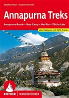 Susanne Arnold, Bau, Stepha Baur, Stephan Baur, Kauper, Susanne Kauper - Rother Wanderführer Annapurna Treks