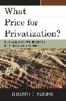 Elizabeth C. Parsons, Elizabeth C./ Brennan Parsons, Parsons Elizabeth C. - What Price for Privatization?