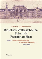 Notker Hammerstein - Die Johann Wolfgang Goethe-Universität Frankfurt am Main, 2 Teile