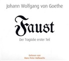 Johann Wolfgang von Goethe, Hans P. Hallwachs, Hans Peter Hallwachs - Faust, 4 Audio-CDs (Hörbuch)