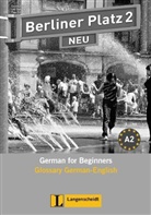 Berliner Platz NEU - Bd. 2: Glossary German-English