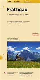Bundesam für Landestopografie swisstopo, Bundesamt für Landestopografie swisstopo - Landeskarte der Schweiz: Prättigau