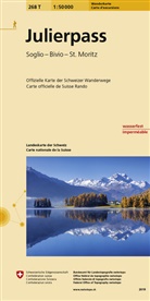 Bundesam für Landestopografie swisstopo, Bundesamt für Landestopografie swisstopo - Landeskarte der Schweiz: Julierpass (Pass dal Güglia)