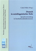 Pro Dr Csaba Földes, Prof Dr Csaba Földes, Csab Földes, Csaba Földes, Prof. Dr. Csaba Földes - Deutsch in soziolinguistischer Sicht