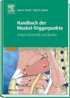 David Simons, David G. Simons, Lois S. Simons, Janet G Travell, Janet G. Travell, Barbara D. Cummings... - Handbuch der Muskel-Triggerpunkte - 2: Untere Extremität und Becken