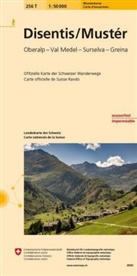 Bundesamt für Landestopografie swisstopo, Bundesam für Landestopografie swisstopo, Bundesamt für Landestopografie swisstopo - Landeskarte der Schweiz: Disentis/Mustér