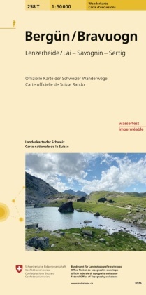 Bundesamt für Landestopografie swisstopo, Bundesam für Landestopografie swisstopo, Bundesamt für Landestopografie swisstopo - Bergün / Bravuogn - Sursès - Albula - Flüela