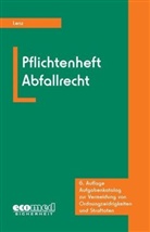 Kerstin Lenz - Pflichtenheft Abfallrecht