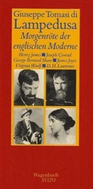 Giuseppe Tomasi DiLampedusa, Giuseppe Tomasi di Lampedusa, Giuseppe Tomasi DiLampedusa - Morgenröte der englischen Moderne