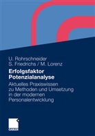 Sara Friedrichs, Sarah Friedrichs, Micha Lorenz, Michael Lorenz, Ut Rohrschneider, Uta Rohrschneider - Erfolgsfaktor Potenzialanalyse