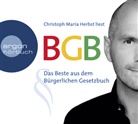 Diverse, Diverse Diverse, Christoph M. Herbst, Christoph Maria Herbst - BGB, 3 Audio-CDs (Hörbuch)