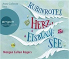 Morgan Callan Rogers, Morgan Callan Rogers, Anna Carlsson, Luise Helm - Rubinrotes Herz, eisblaue See, 5 Audio-CDs (Hörbuch)