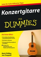 Chappell, Jon Chappell, Phillip, Mark Phillips - Konzertgitarre für Dummies, m. Audio-CD