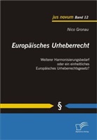 Nico Gronau - Europäisches Urheberrecht