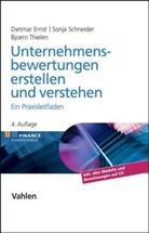 Dietmar Ernst, Sonja Schneider, Bjoern Thielen - Unternehmensbewertungen erstellen und verstehen, m. CD-ROM