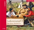 James F. Cooper, James Fenimore Cooper, Bodo Primus - Lederstrumpf, 2 Audio-CDs. Tl.2 (Audiolibro)