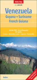 Günte Nelles, Günter Nelles - Nelles Maps: Venezuela, Guyana, Suriname, French Guiana 1:2 500 000