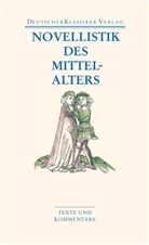 Klau Grubmüller, Klaus Grubmüller - Novellistik des Mittelalters