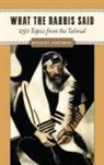 Ronald Eisenberg, Ronald L. Eisenberg - What the Rabbis Said