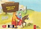 Susann Brandt, Susanne Brandt, Klaus-Uwe Nommensen, Petra Lefin - Jesus wird geboren. Kamishibai Bildkartenset