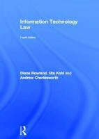 Uta Kohl, Diane Rowland, Diane Kohl Rowland,  Rowland Diane,  ROWLAND DIANE KOHL UTA CHARLESWO - Information Technology Law